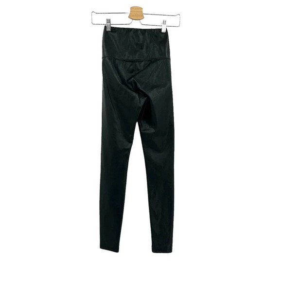 Aritzia Wilfred Free Daria High-Waisted Vegan Leather Leggings Pants Size XS - Picture 5 of 8